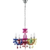 Lustre Globo Multicolore, 5 Lumieres