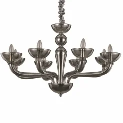 Lustre Ideal Lux Casanova Chrome, 8 Lumieres
