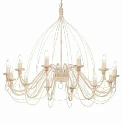 Lustre Ideal Lux Corte Blanc, 12 Lumieres