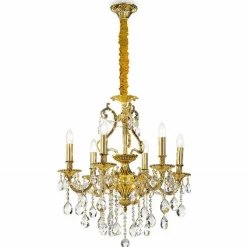 Lustre Ideal Lux Gioconda Transparent, 6 Lumieres