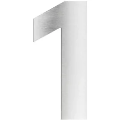 Numeros De Maison Lcd 1 Acier Inoxydable