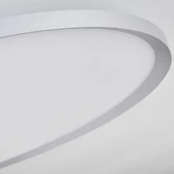 Panneau Led Kombito Argente, Blanc, 1 Lumiere, Telecommandes