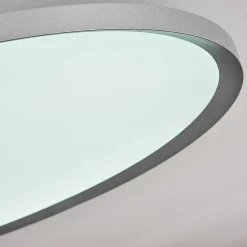 Panneau Led Kombito Argente, Blanc, 1 Lumiere, Telecommandes