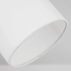 Plafonnier Alsen Ecru, Noir, 2 Lumieres