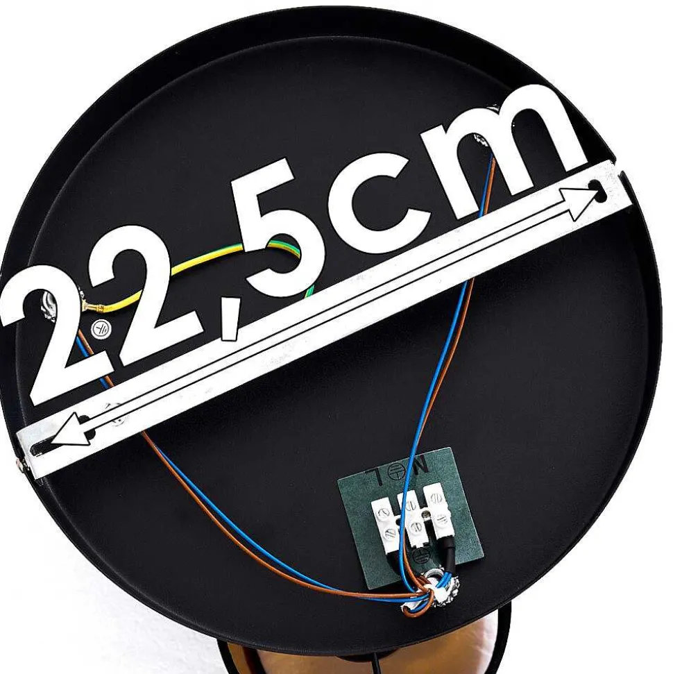 Plafonnier Alsen Noir, 3 Lumieres