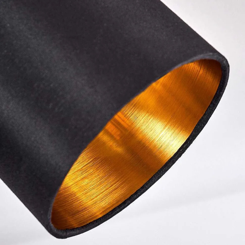 Plafonnier Alsen Noir, 4 Lumieres