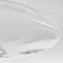 Plafonnier Esgos Led Blanc, 1 Lumiere, Telecommandes