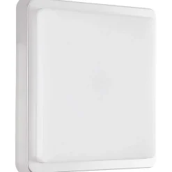 Plafonnier Exterieur Brilliant Devora Led Argente, 1 Lumiere