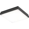 Plafonnier Exterieur Lcd Typ 5060 Led Noir, 1 Lumiere