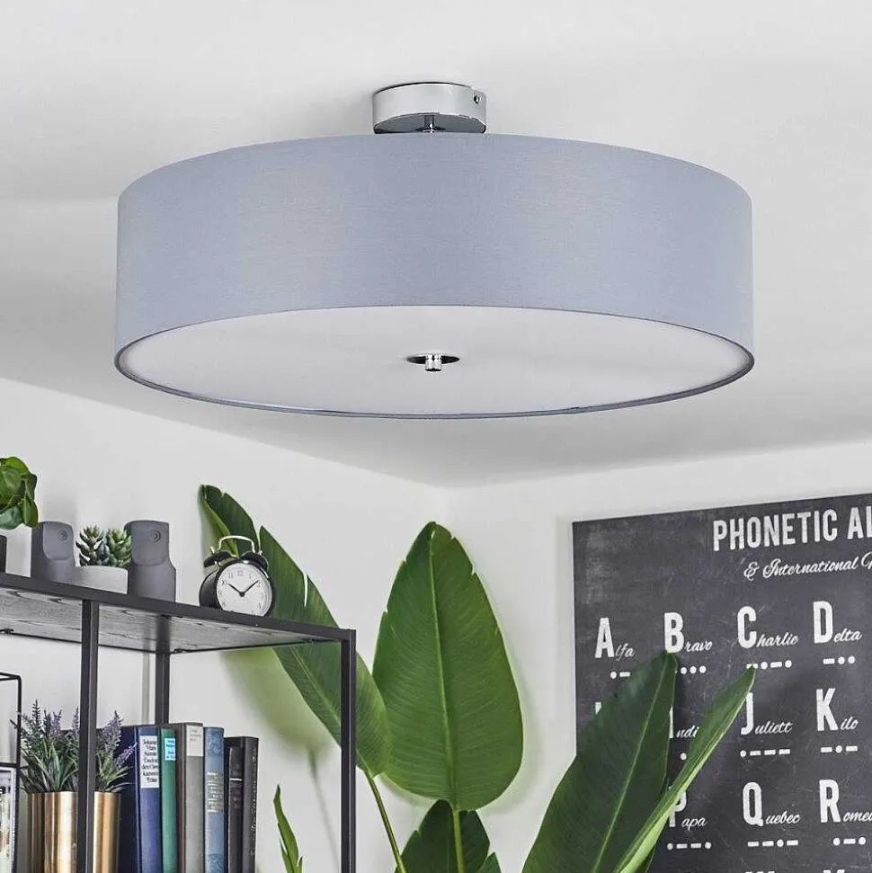 Plafonnier Foggia Chrome, 3 Lumieres