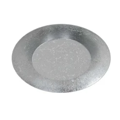 Plafonnier Lucide Foskal Led Argente, 1 Lumiere