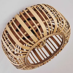 Plafonnier Mongolei Noir, 1 Lumiere