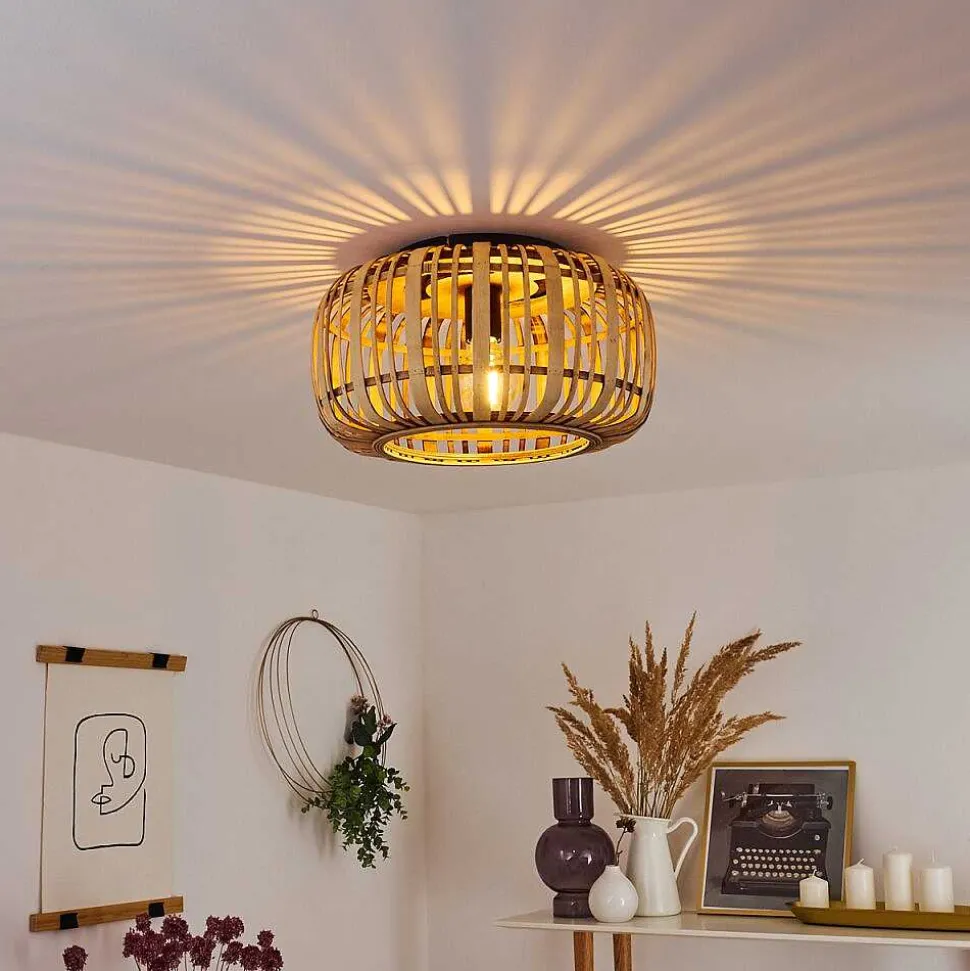 Plafonnier Mongolei Noir, 1 Lumiere