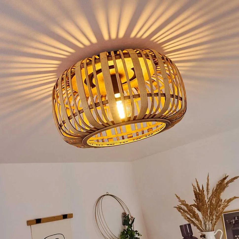 Plafonnier Mongolei Noir, 1 Lumiere