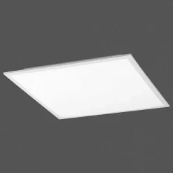 Plafonnier Paul Neuhaus Q-Flag Led Blanc, 1 Lumiere, Telecommandes