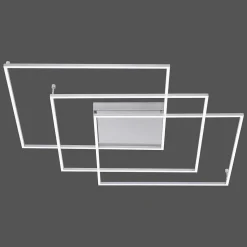 Plafonnier Paul Neuhaus Q-Inigo Led Nickel Mat, 3 Lumieres
