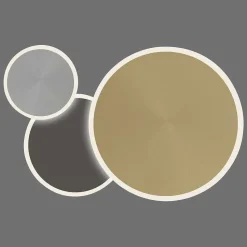 Plafonnier Paul Neuhaus Q-Piato Led Blanc, 1 Lumiere, Telecommandes