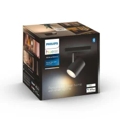 Plafonnier Philips Hue Runner Led Noir, 1 Lumiere
