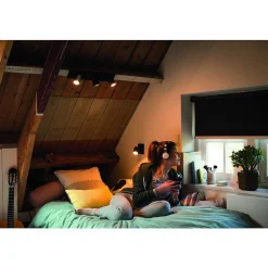 Plafonnier Philips Hue Runner Led Noir, 1 Lumiere