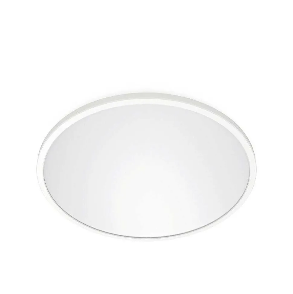 Plafonnier Philips Wiz Superslim Led Blanc, 1 Lumiere