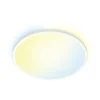 Plafonnier Philips Wiz Superslim Led Blanc, 1 Lumiere, Changeur De Couleurs