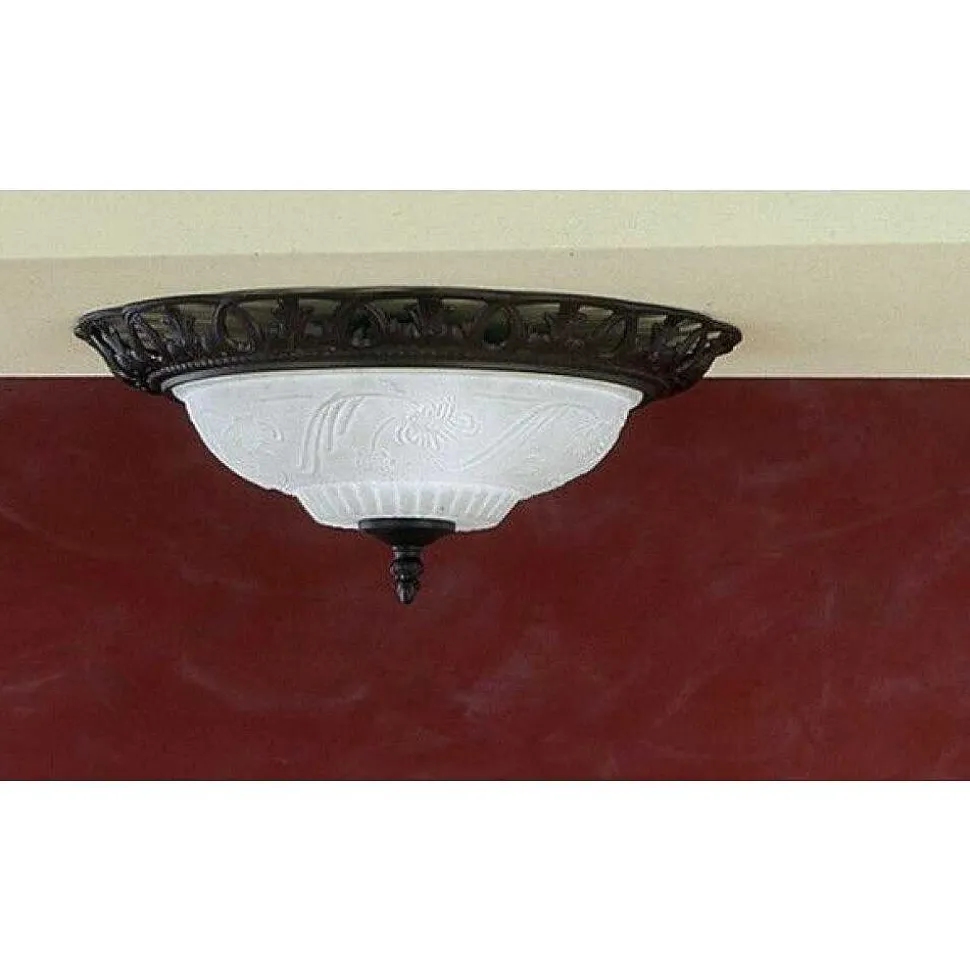 Plafonnier Trio 6102 Brun, Rouille, 2 Lumieres