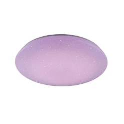 Plafonnier Trio Leuchten Wiz Nalida Led Blanc, 1 Lumiere, Telecommandes, Changeur De Couleurs