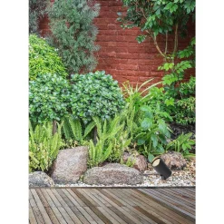 Spot De Jardin Lucide Manal Led Anthracite, 1 Lumiere