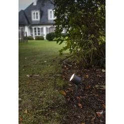 Spot De Jardin Lutec Explorer Led Anthracite, 1 Lumiere