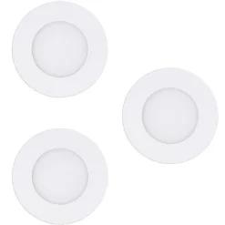Spot Encastrable Eglo Fueva-Z Led Blanc, 3 Lumieres