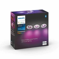 Spot Encastrable Philips Hue Centura Led Blanc, 3 Lumieres