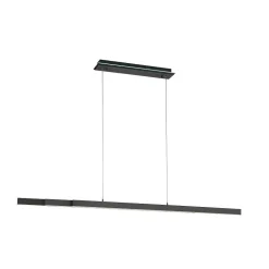 Suspension Paul-Neuhaus Q-Arian Led Anthracite, 4 Lumieres, Telecommandes