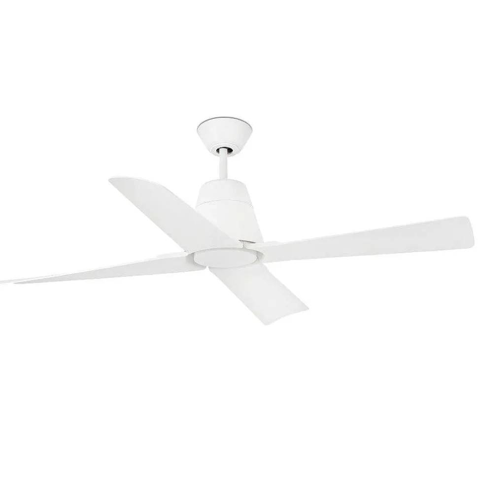 Ventilateur De Plafond Faro Barcelona Typhoon Blanc, 1 Lumiere